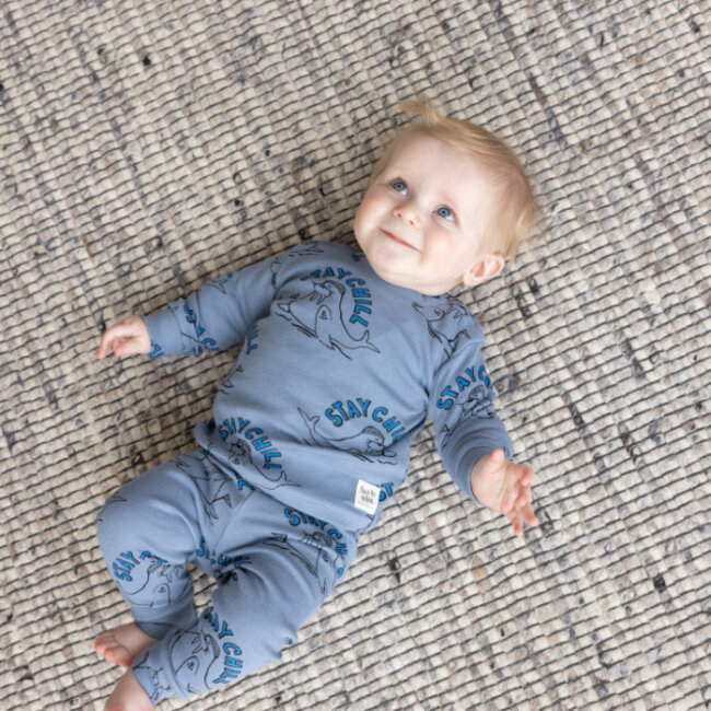 Pyjama Willy Walrus Blauw