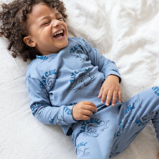 Pyjama Willy Walrus Blauw