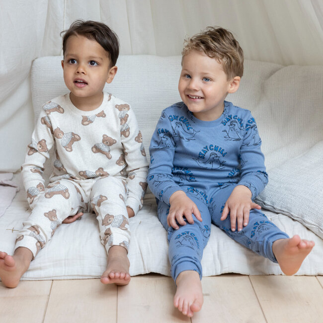 Pyjama Willy Walrus Blauw