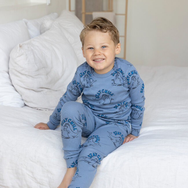 Pyjama Willy Walrus Blauw