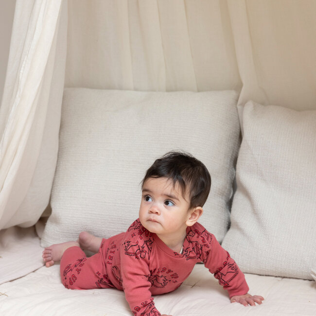 Pyjama Howdy Holly Berry