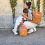 Mini Square Backpack Little One & Me Caramel