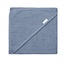 XXL Badcape Grey/Blue 100x100Cm