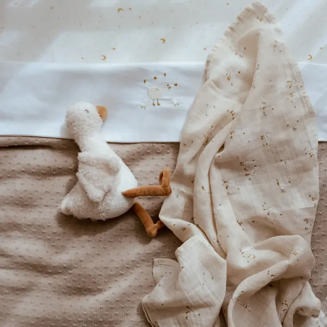 Swaddle doek hydrofiel Little Goose 120x120cm