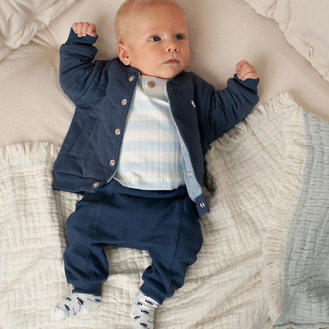 Broek Blue Ocean Indigo