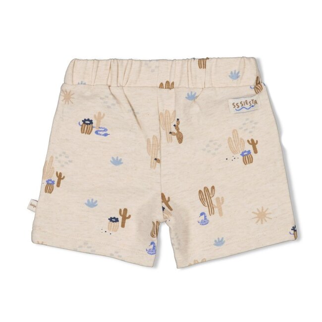 Short AOP Sssiesta Offwhite Melange