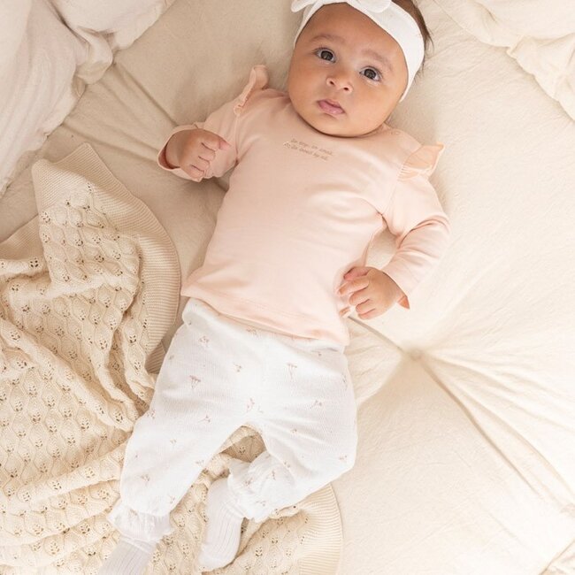 Longsleeve Delicate Flower L.Roze