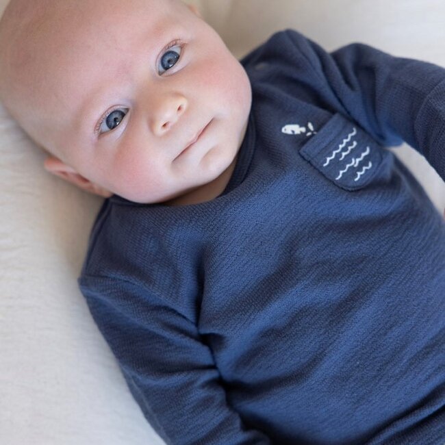 Longsleeve Blue Ocean Indigo