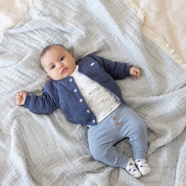 Omkeerbaar Bomberjack Blue Ocean Indigo