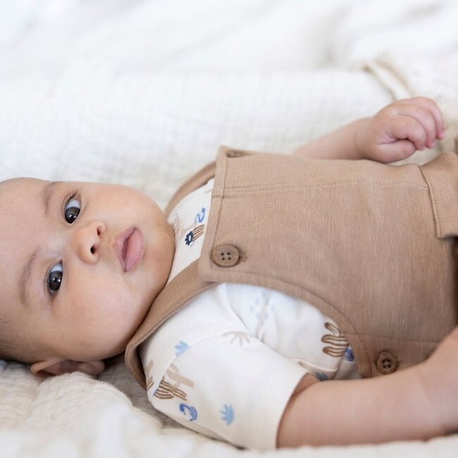 Tuinbroek Kort Sssiesta Camel