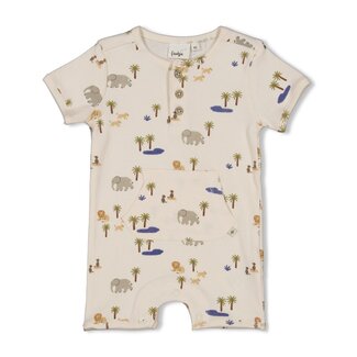 Feetje Kort Pakje Rib AOP Safari Savage Offwhite
