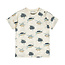 T-Shirt Aop Santa Monica Off White