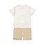 Tweedelige Set Safari Trip Off White
