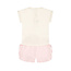 Tweedelige Set Little Bow Soft Pink