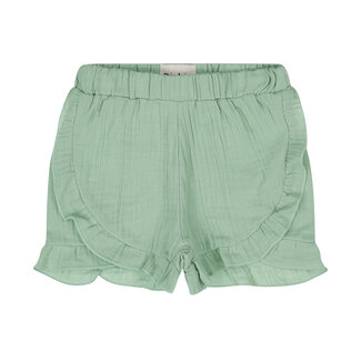 Dirkje Short Flower Power Aqua Green
