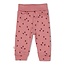 Broek Ajour Rib AOP Ladybug Roze