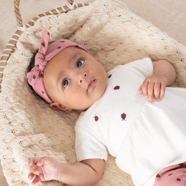 T-Shirt AOP Ladybug Offwhite