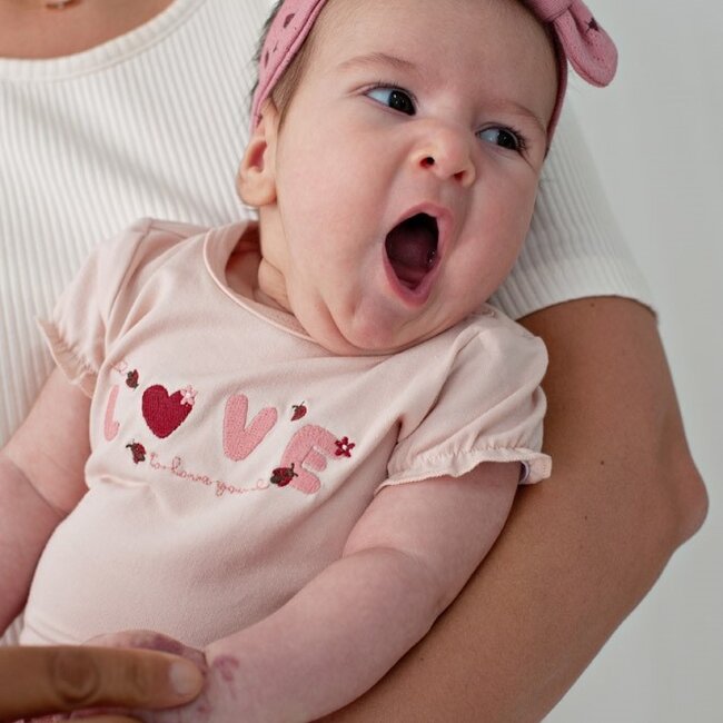 T-Shirt Ladybug Lichtroze