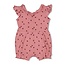 Playsuit Ajour Rib AOP Ladybug Roze