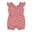 Playsuit Ajour Rib AOP Ladybug Roze