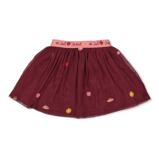 Jubel Rok Tule Salsa Sunset Bordeaux