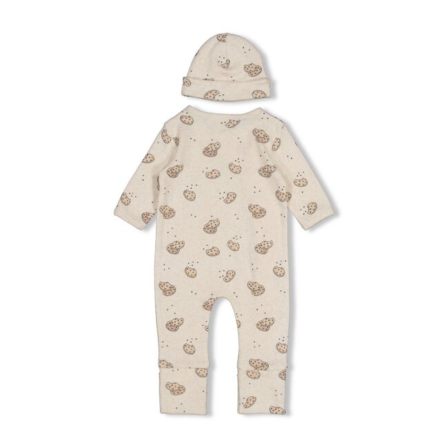 Set Boxpakje Met Muts Offwhite Melange