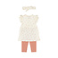 Driedelige Set Ladybug Off-White