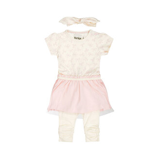 Dirkje Driedelige Set Little Bow Soft Pink