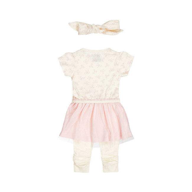 Driedelige Set Little Bow Soft Pink