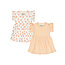 Jurk 2-Pack Little Bee Peach