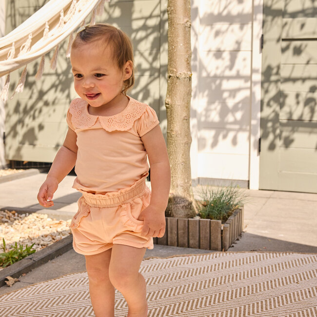 Jogging Short Little Bee Peach