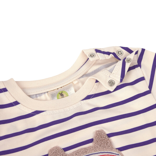 T-Shirt Jersey GOTS Striped Cat