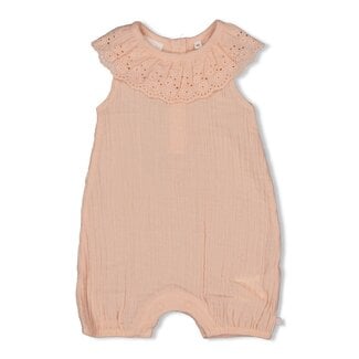 Feetje Playsuit Mousseline Summer Woven Roze