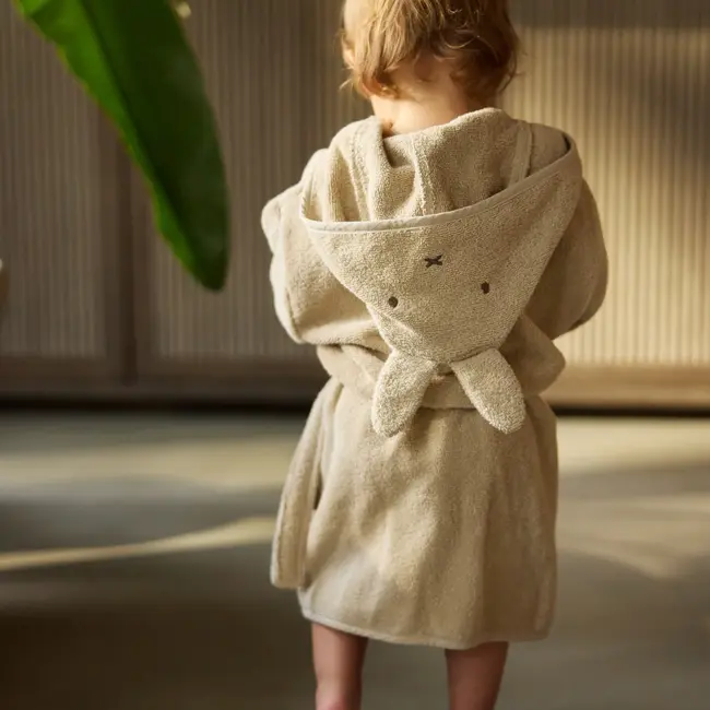 Badjas Badstof 1-2 jaar Nijntje Warm Sand