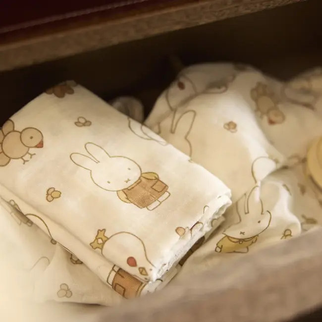 Hydrofiele Doek Small 70x70cm Nijntje Family Farm (3pack)