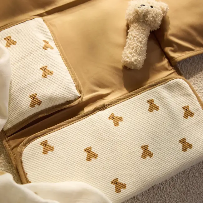 Verschoningsmat Mini Teddy Bear Little Waffle