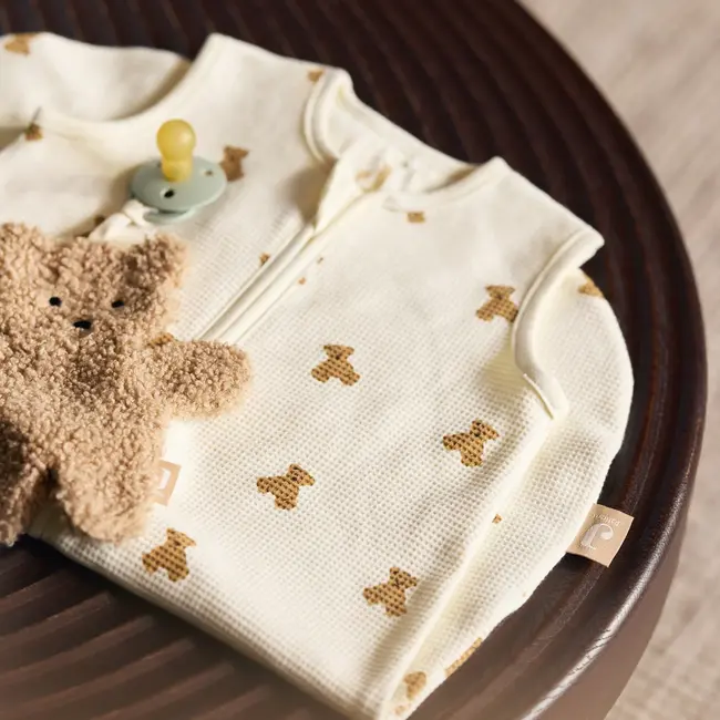 Slaapzak Newborn Jersey 60cm Mini Teddy Bear Little Waffle