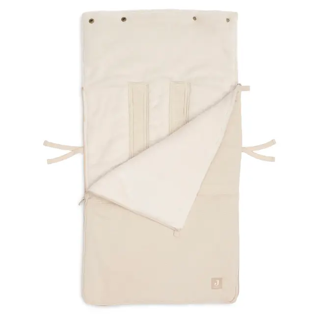 Voetenzak groep 0+ 3/5 punts gordel Little Waffle Sand