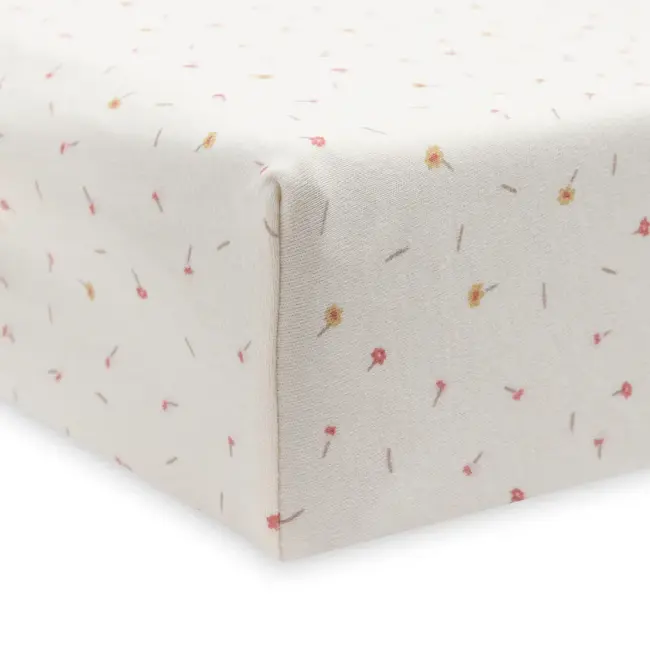 Aankleedkussenhoes Jersey 50x70cm Pretty Picnic Flower Drops