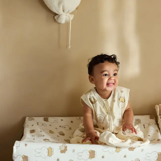 Aankleedkussenhoes Jersey 50x70cm Nijntje Family Farm