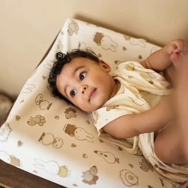 Aankleedkussenhoes Jersey 50x70cm Nijntje Family Farm