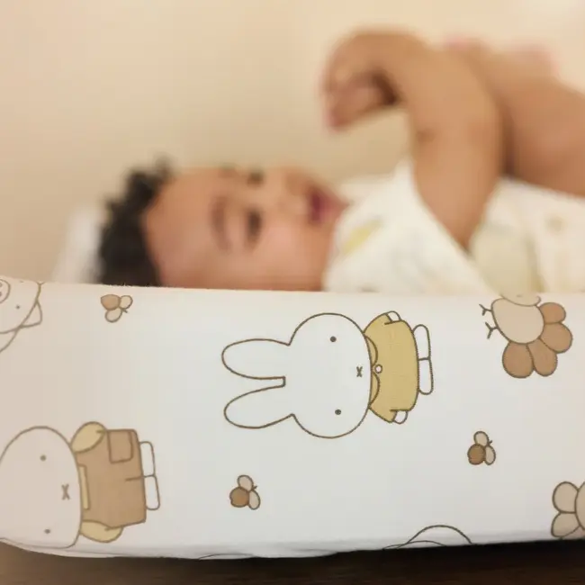 Aankleedkussenhoes Jersey 50x70cm Nijntje Family Farm