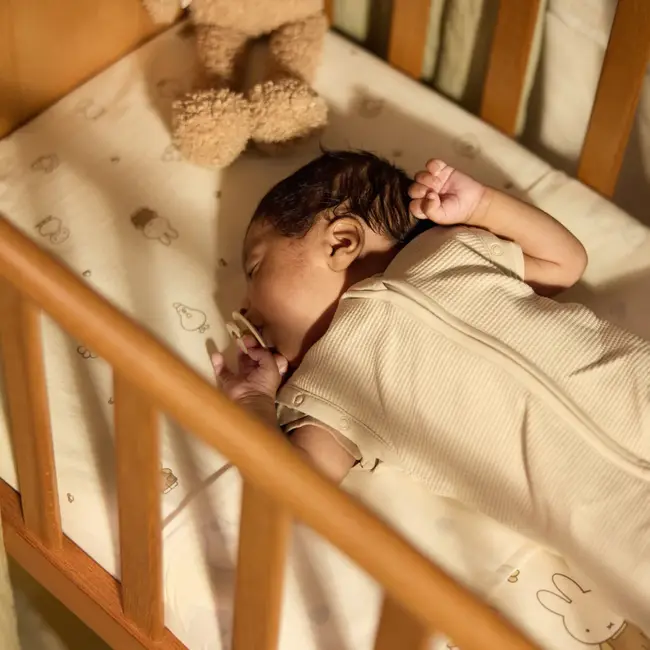 Slaapzak Cocoon 0-3 maanden Little Waffle Sand