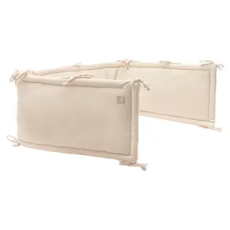 Jollein Boxbumper 180x30cm Little Waffle Sand