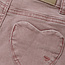 Jeans Mom Fit Heart Pocket Pale Mauve