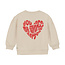 Sweater Brushed Backprint Sandshell