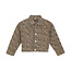 Twill Jacket Animal Latte Sand