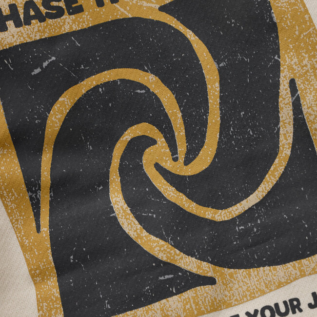 Oversized Sweater Backprint Sandshell