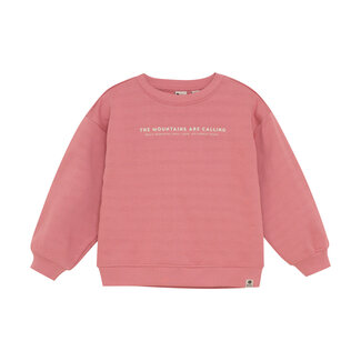 Daily7 Oversized Sweater Backprint Coral Clay