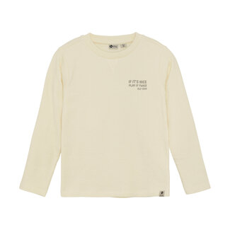 Daily7 Longsleeve Backprint Off White